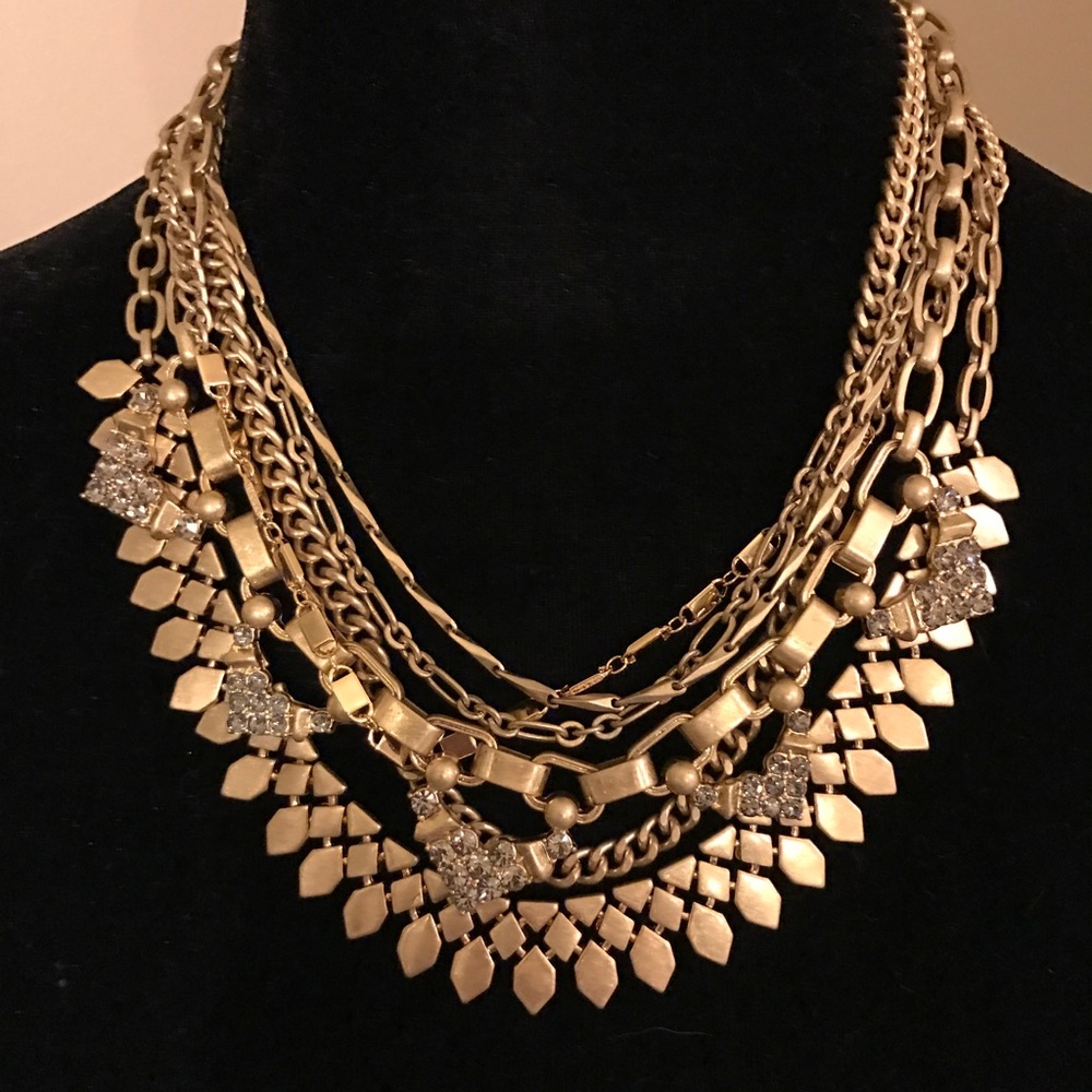 Stella & Dot Sutton Necklace - Gold